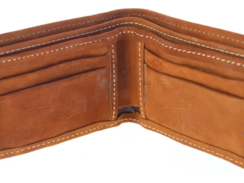 Billetera Artesanal De Piel Para Hombre