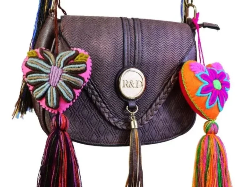 Pompónes Colgantes Decorativos Artesanales