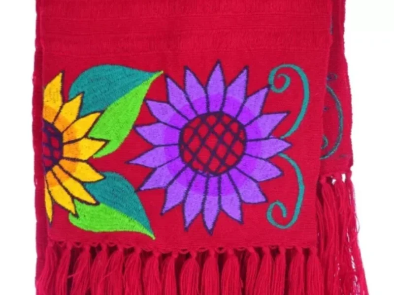 Chal Rebozo Bordado Artesanales