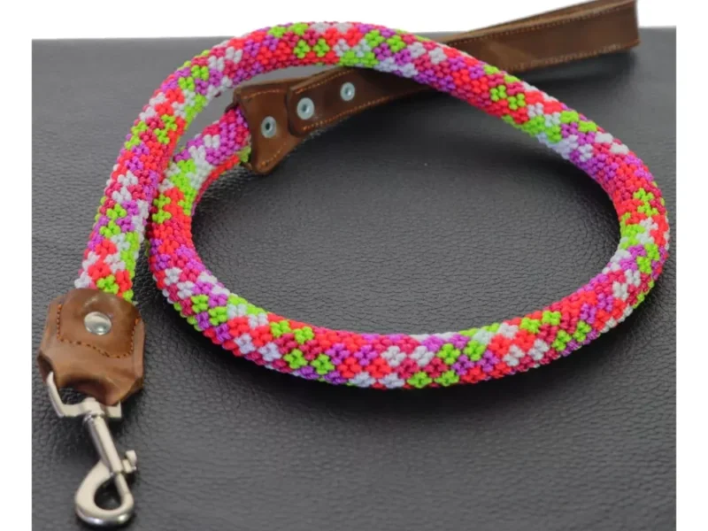 Correa Para Perro Tejido Artesanal