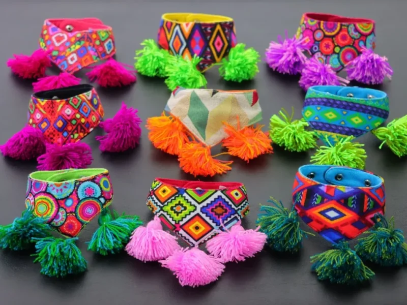 Pack 10 Mini Bandanas Palicates Para Perro Y Gato