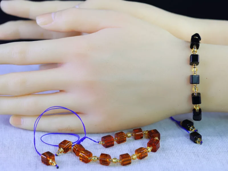 Pulsera De Cristal Ajustable Pulsera De Moda