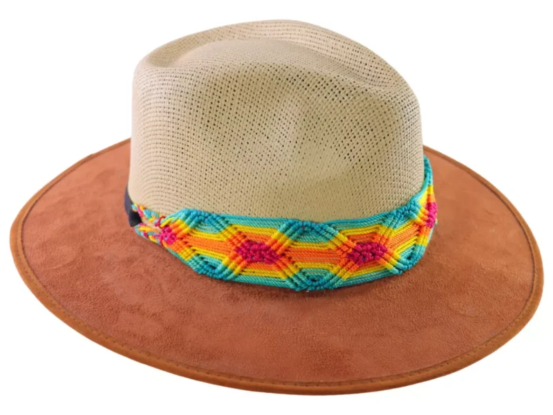 Toquilla Cinto Para Sombrero Artesanal