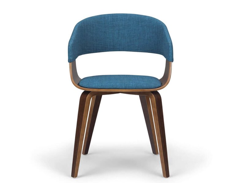 Patio Dining Solid Wood Acacia and Metal Chair