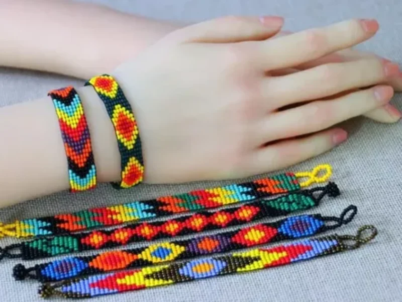 Pulseras De Cuentas Huichol Pulseras Unisex De Moda