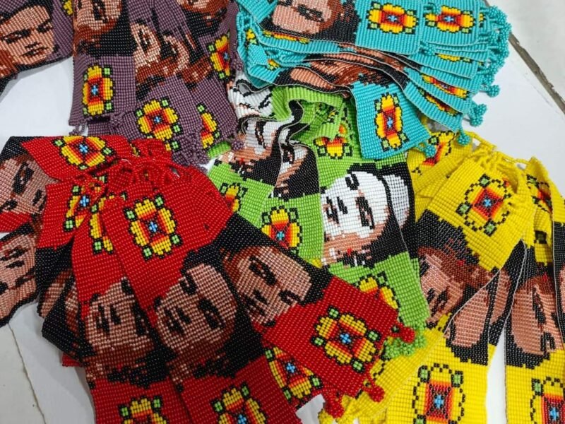 Pulsera De Frida Kahlo Pulsera De Chaquira Arte Huichol
