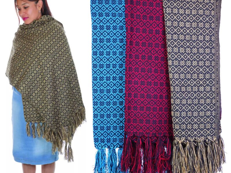 Chal Rebozo De Colores Artesanales
