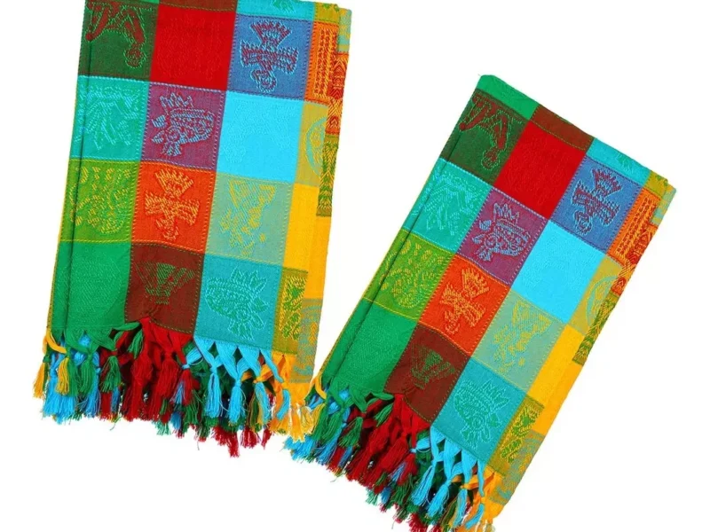 Mantel Rectangular Artesanal Mexicano 2m X 1.5m