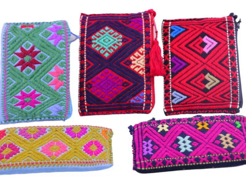 Lote De 12 Monederos De Telar Monederos De Colores Artesanales