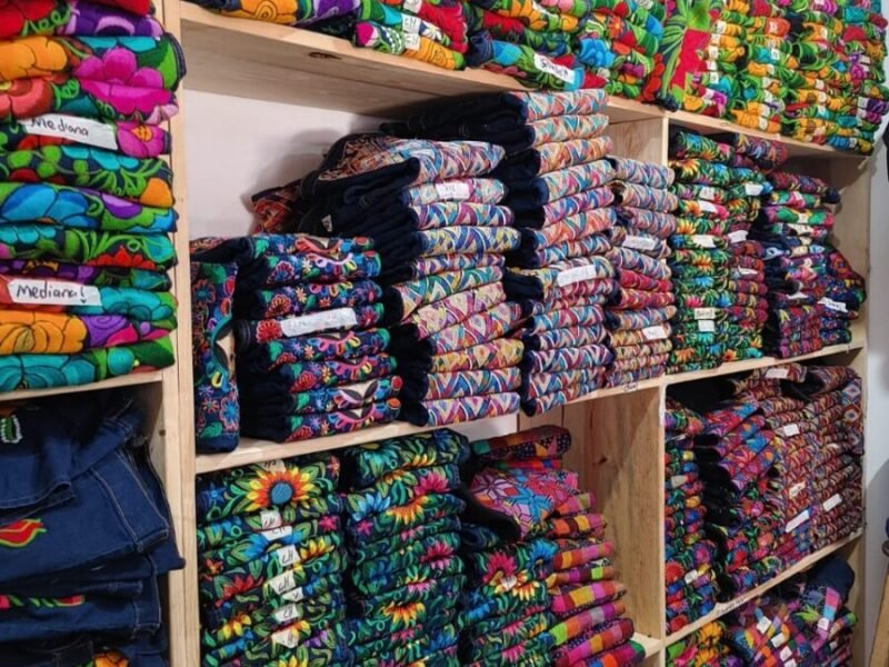 Chamarras De Mezclilla Con Bordados Artesanales Para Dama