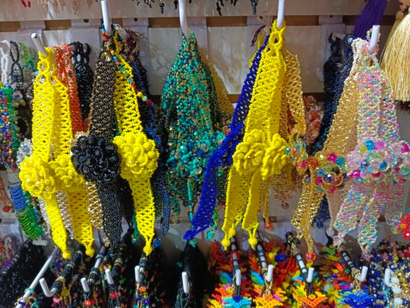 12pzs Pulseras De Flor Cristal Artesanal De Moda Regalo