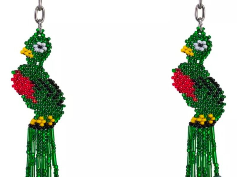 Llaveros De Quetzal Llaveros De Chaquira Artesanal