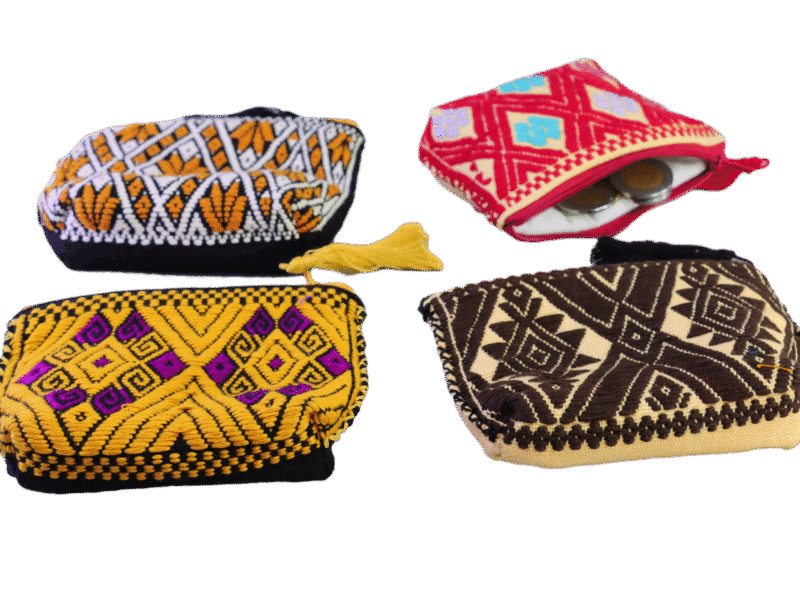 Lote De 12 Monederos De Telar Monederos De Colores Artesanales