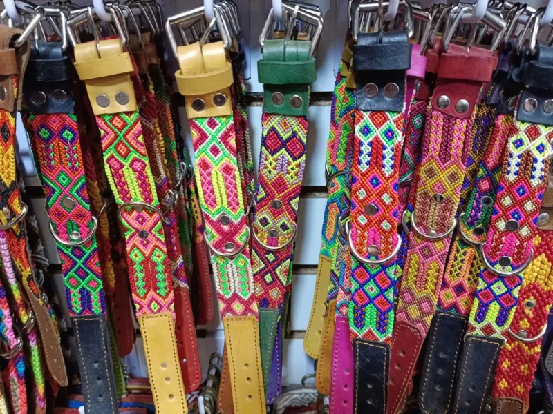 Pack De 12 Collares Para Perros Collares De Piel Bordados H-G Mayoreo