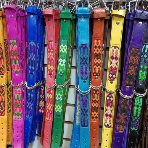 Collares Para Perros 50/55 CM Collar De Piel Bordados Artesanal - Image 3