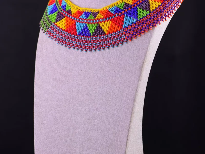 Collar Gargantilla De Chaquira Collar De Cuentas Huichol
