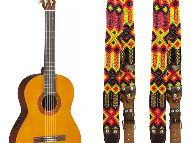Correas Para Guitarra Correas De Piel Bordados Artesanal