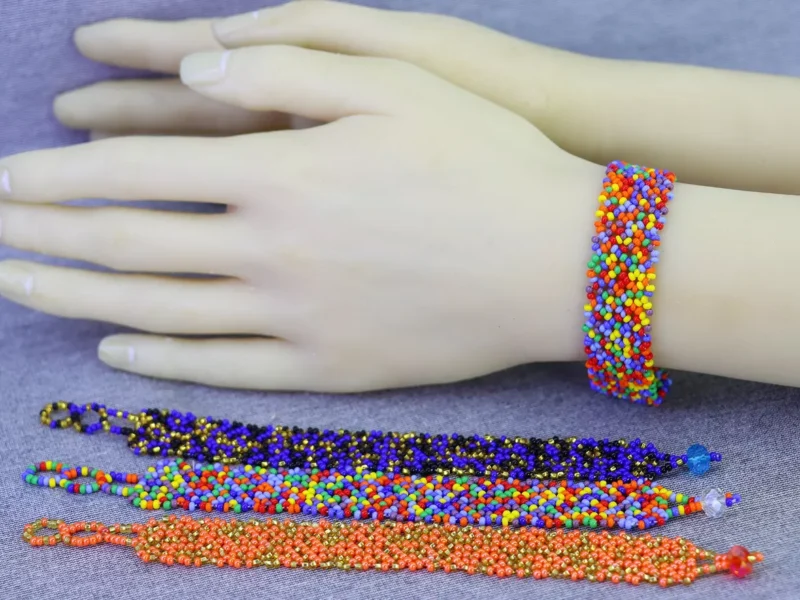 Pulseras De Chaquira Artesanal Pulseras De Moda