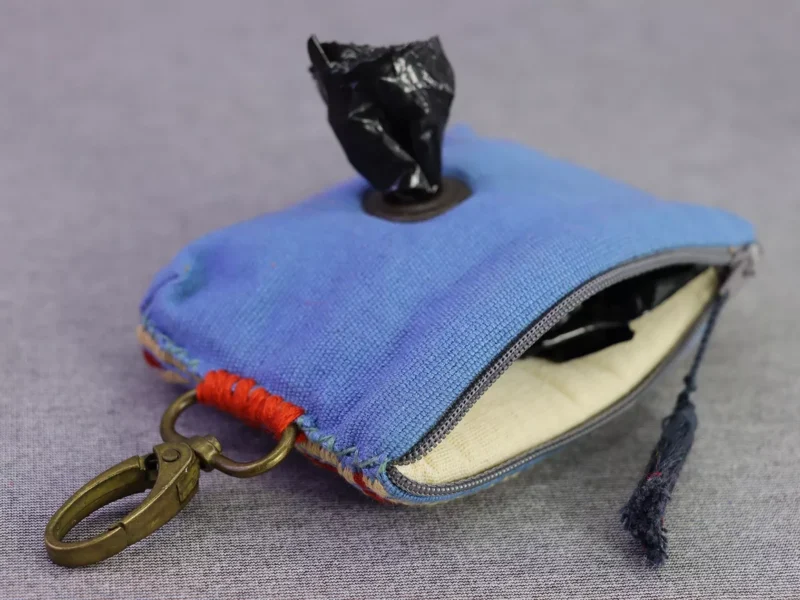 Dispensador De Bolsas De Basura De Telar Para Perros Y Gatos