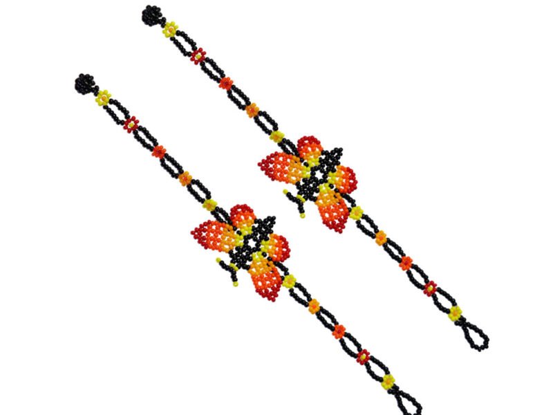 Pulseras De Moda Mariposa Pulseras De Cuentas Huichol