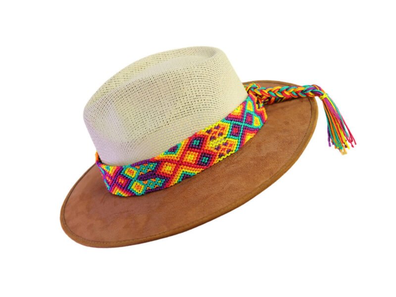 Toquillas Para Sombrero De Moda Cinto Bordados Artesanal