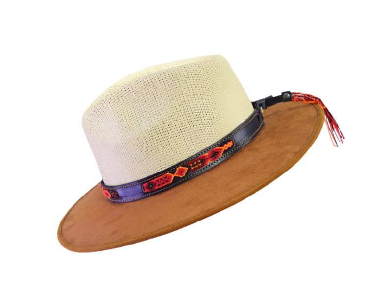 Toquillas Para Sombrero Cinto De Piel Bordados De Moda