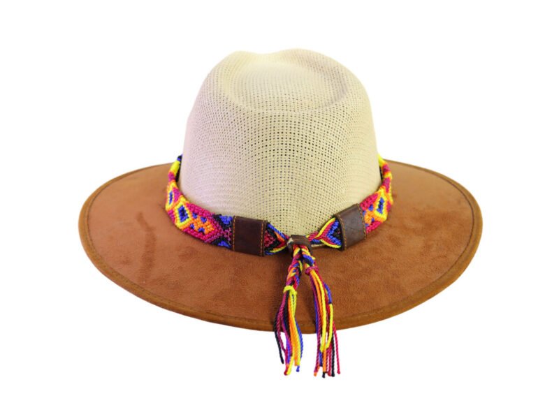 Toquillas Para Sombrero Bordados De Colores Cinto De Moda