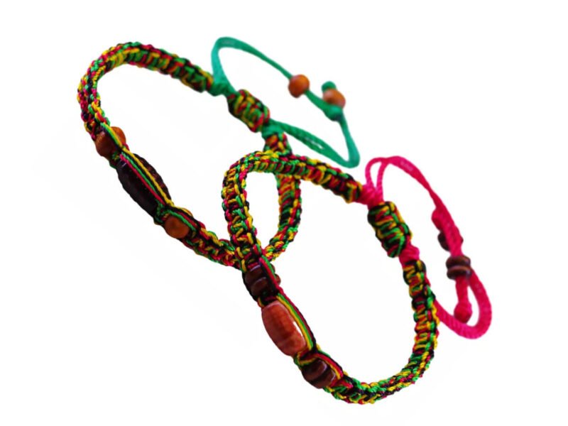 Pulseras Bordados De Colores Pulseras Unisex De Moda Regalo