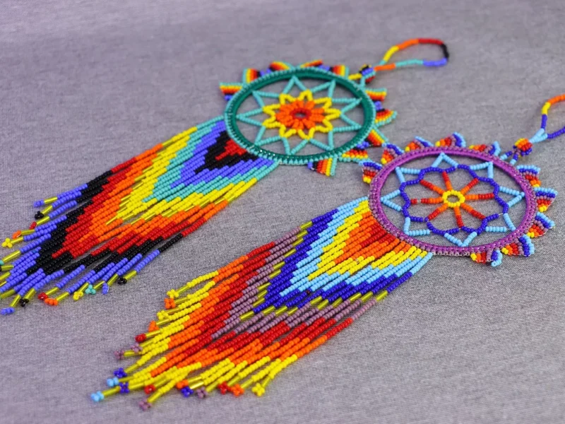 Atrapasueños De Chaquia Colgante Artesanal