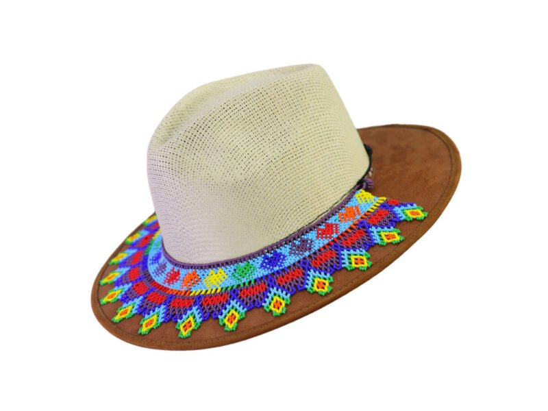 Toquillas De Chaquira Para Sombrero Toquillas De Cuentas Huichol