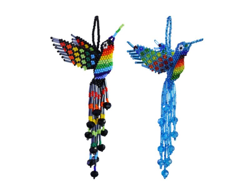 Llaveros De Colibri Chaquira Colgante Adorno De Moda Regalo