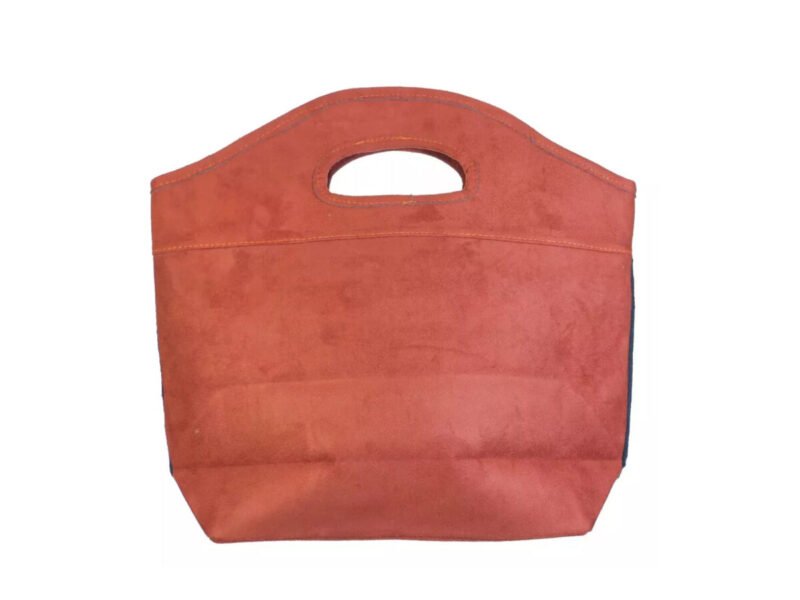 Bolsa De Mano Para Dama Bordado Floral Bolsa De Gamuza