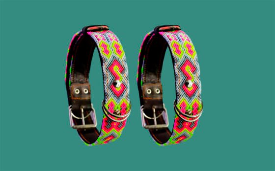 Collares Bordados Hilo Delgado