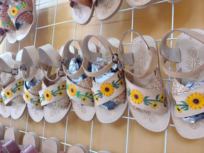 6 Par Sandalias Artesanales Para Dama