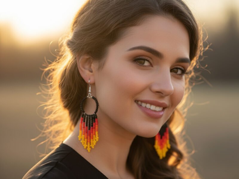 12 Pares Aretes De Chaquira Arracadas Artesanal