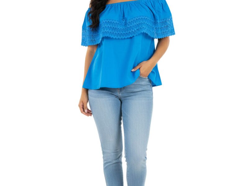 Blusa Olan Campesina De Moda Para Mujer