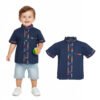 Camisa Guayabera Artesanal Para Niño