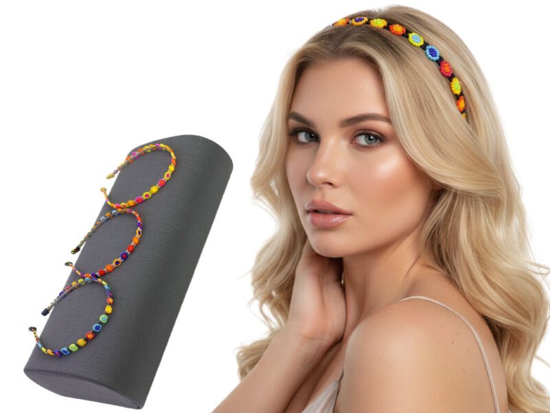 Diademas De Chaquira De Florecitas De Moda Para Dama