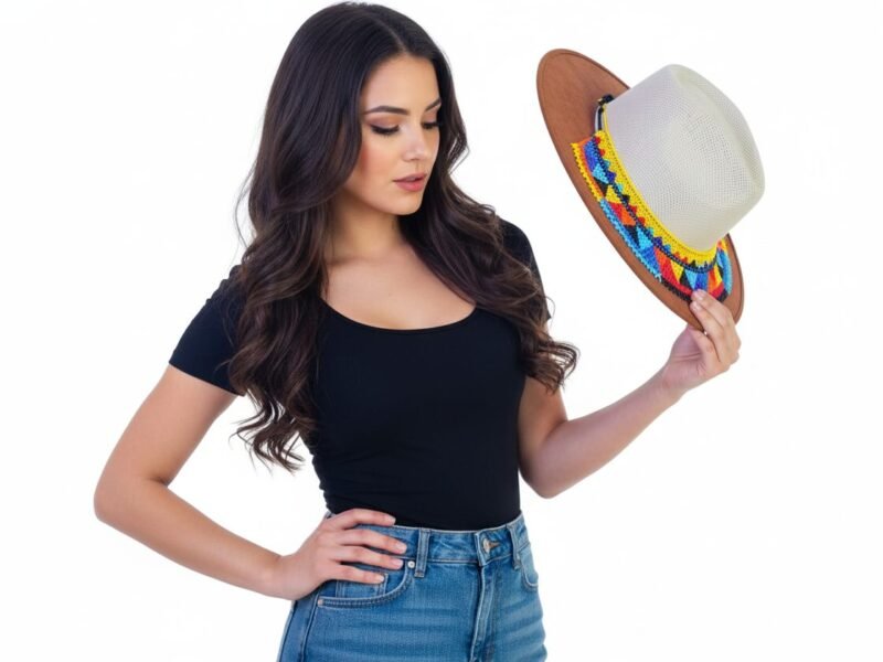 Toquillas Para Mujer De Cuentas De Chaquira