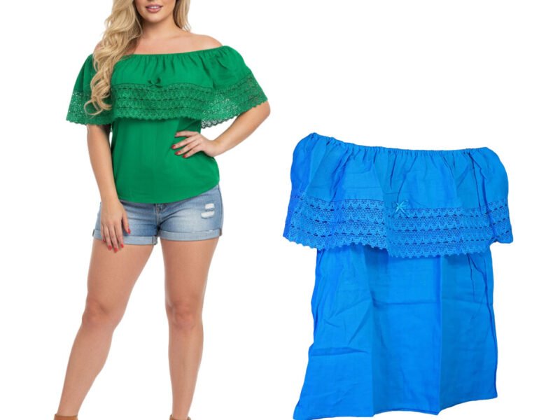 Blusa Olan Campesina De Moda Para Mujer