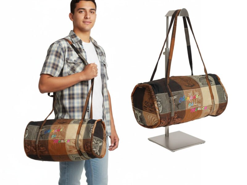 Maleta Bolsa Gym Viaje Mochila Artesanal Unisex