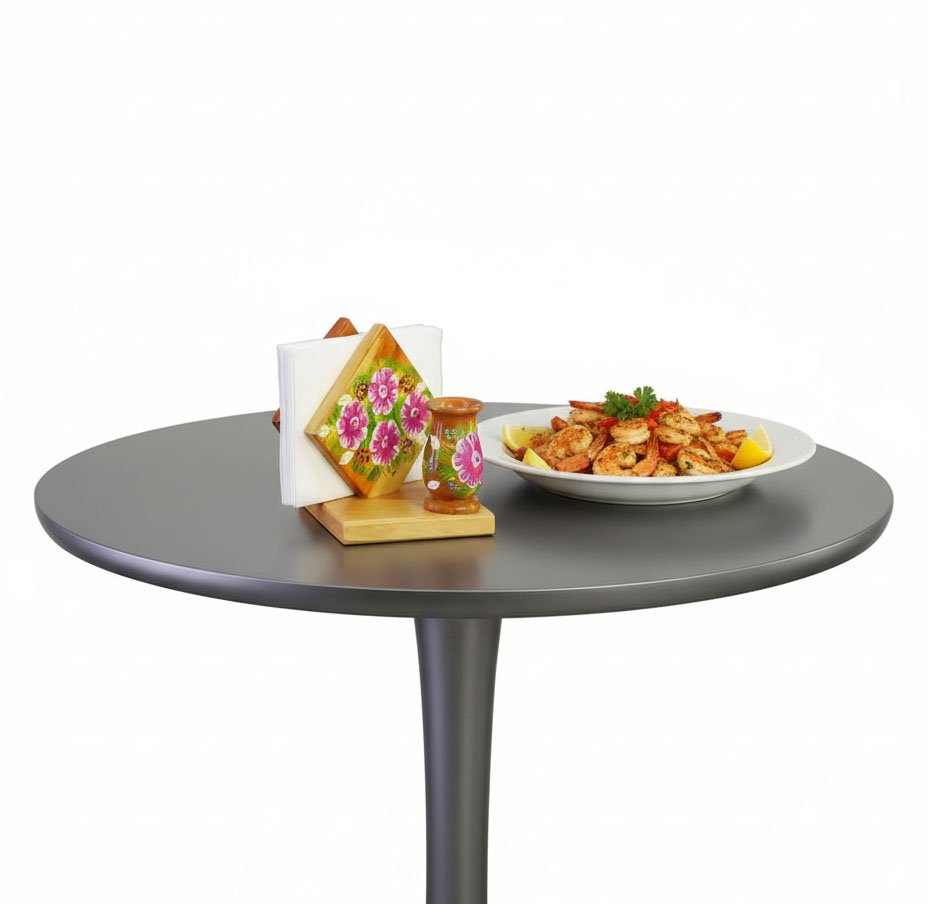 Servilleteros De Madera Pintadas Artesanales - Image 7