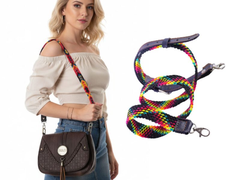 Correas Bordadas Ajustable Para Bolso De Moda