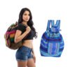12pzs Mochilas Hippie Artesanal Unisex