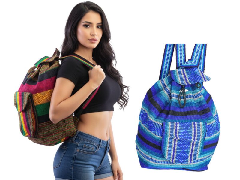 12pzs Mochilas Hippie Artesanal Unisex