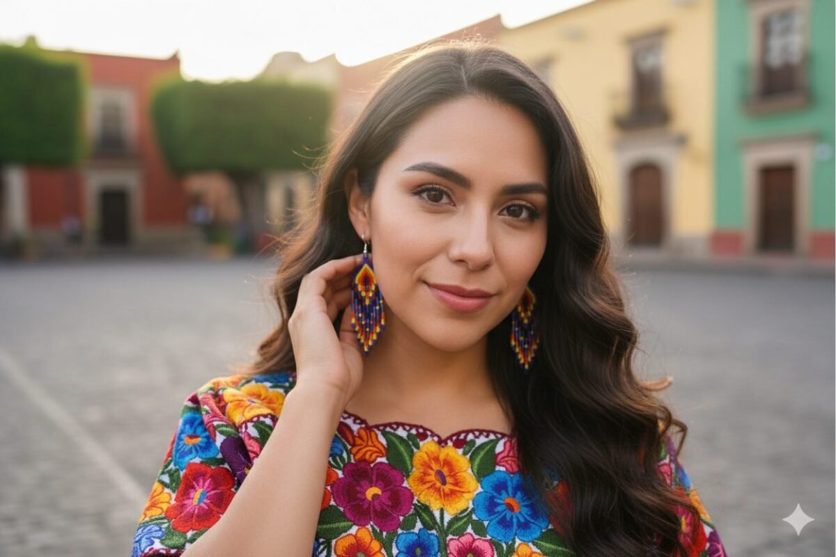 Aretes De Chaquira Colgante Con Flecos De Moda - Image 3