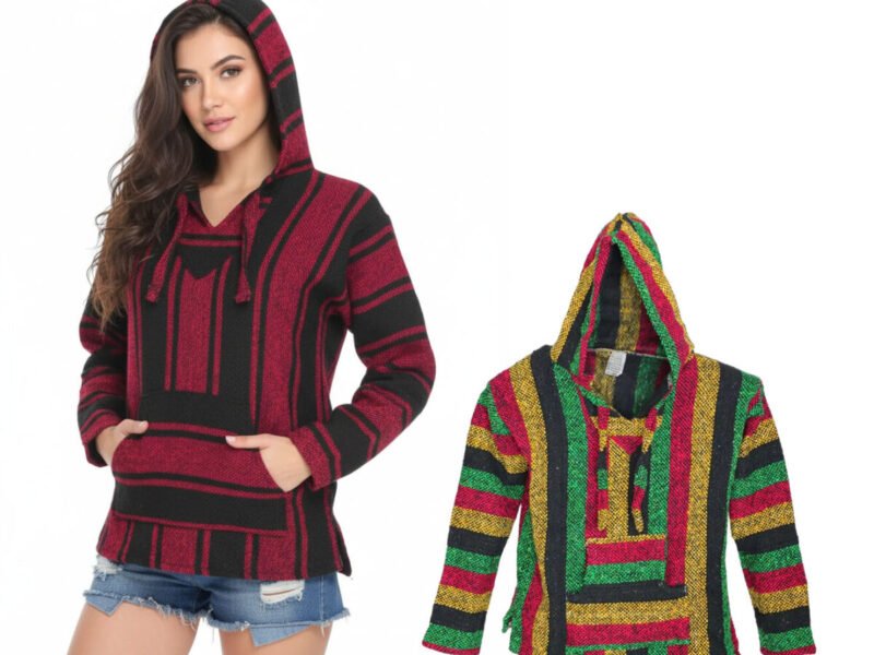 Sudaderas De Jerga Con Capuchan Artesanal Unisex