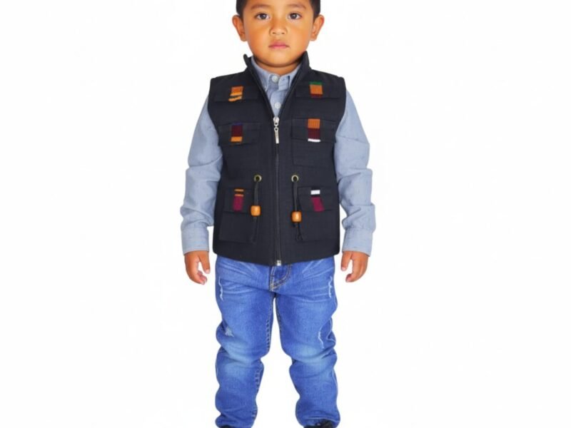 Chaleco Artesanal Para Niño 3 Años
