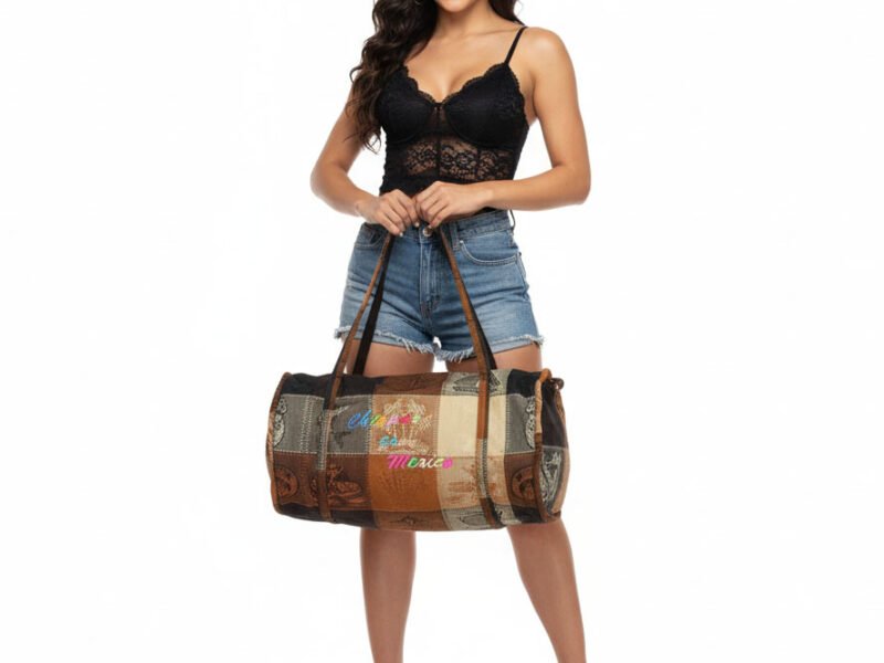 Maleta Bolsa Gym Viaje Mochila Artesanal Unisex