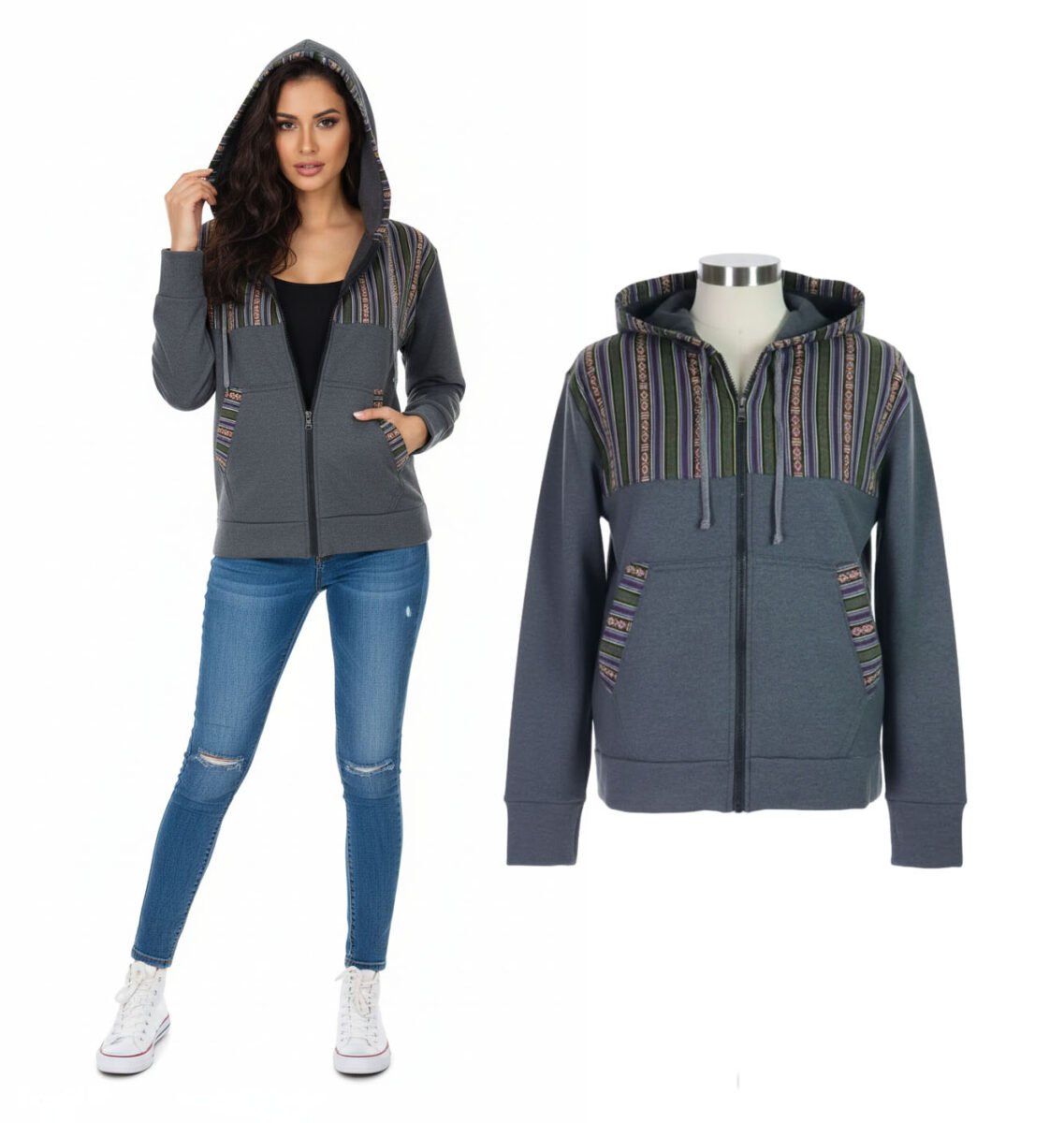 Sudadera Artesanal De Moda Unisex - Image 2
